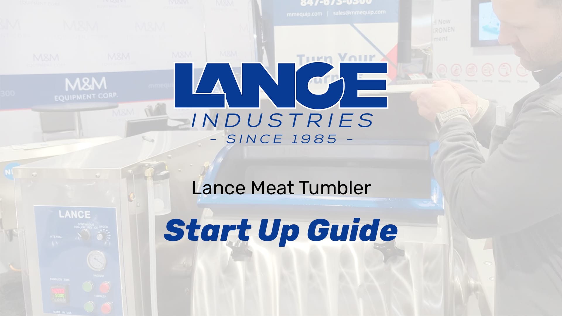 Start Up Video Intro screen